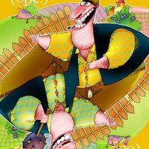 Kalendar Štamparije Mačinković ’09, Komšija