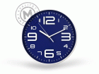 zidni sat moderno plavi