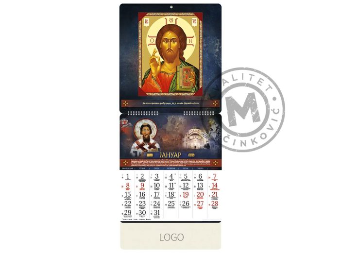 zidni-kalendar-sa-zlatotiskom-pravoslavni-92-januar