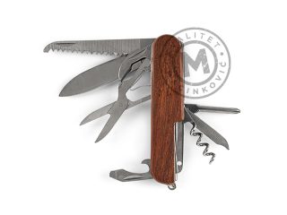 Višenamenski nož sa drvenom drškom, Cadet