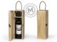 Wooden single bottle gift box, Muscat