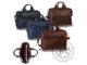 Leather business bag, 409