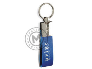 Leather keychain, 914