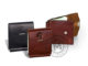 Leather wallet for paper money, 383