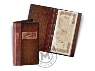 Restaurant menu covers, 973