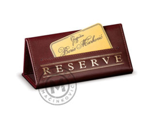 Rezervacija za stolove sa džepom, 611