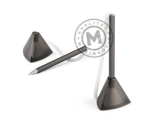 Plastic ball pen with holder, Stand