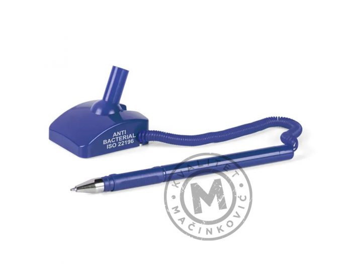 antibacterial-ball-pen-with-stand-desk-ab-royal-blue