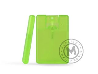 Antibacterial hand lotion, Spray Card 20