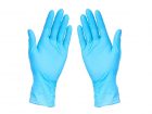 rukavice nitrile blend gloves svetlo plava