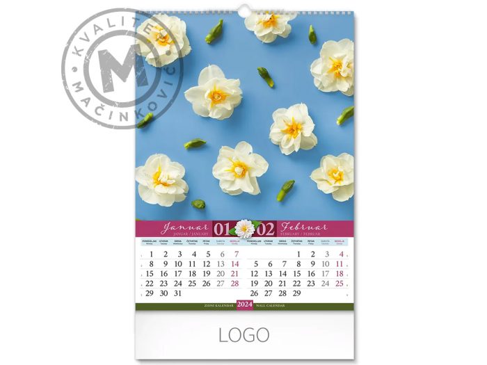 wall-calendars-flowers-jan-feb