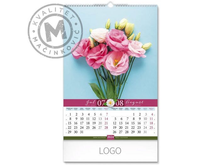 wall-calendars-flowers-july-aug