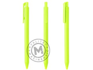 Plastic ball pen, Script