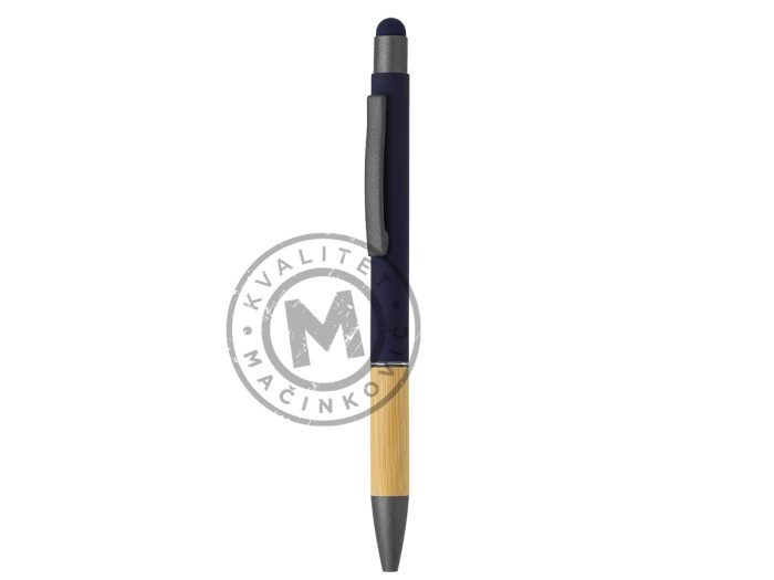 metalna-touch-hemijska-olovka-titanium-touch-bamboo-plava