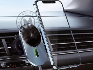 Car phone holder and wireless charger with magnet, Speed