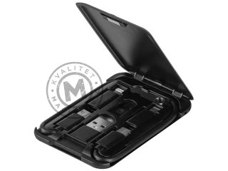 Plastic box with adapters, Store