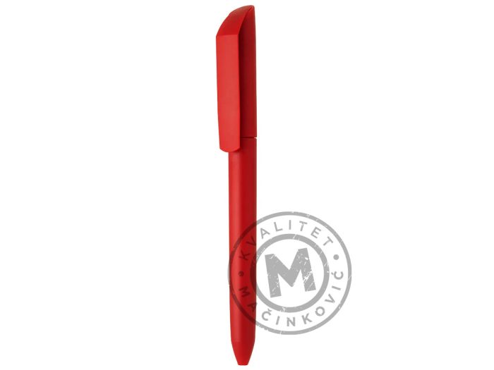 maxema-plastic-ball-pen-flow-pure-red