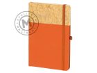 notebook note cork orange