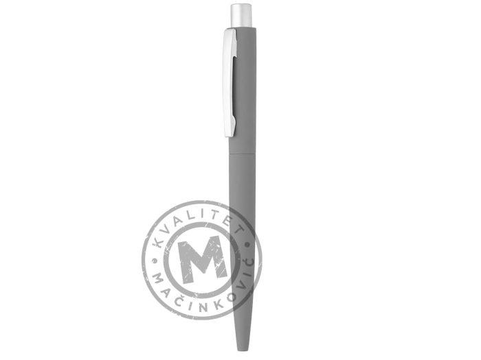 metalna-hemijska-olovka-dart-soft-siva