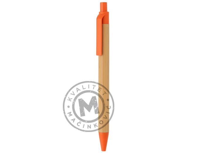 drvena-hemijska-olovka-vita-bamboo-narandzasta