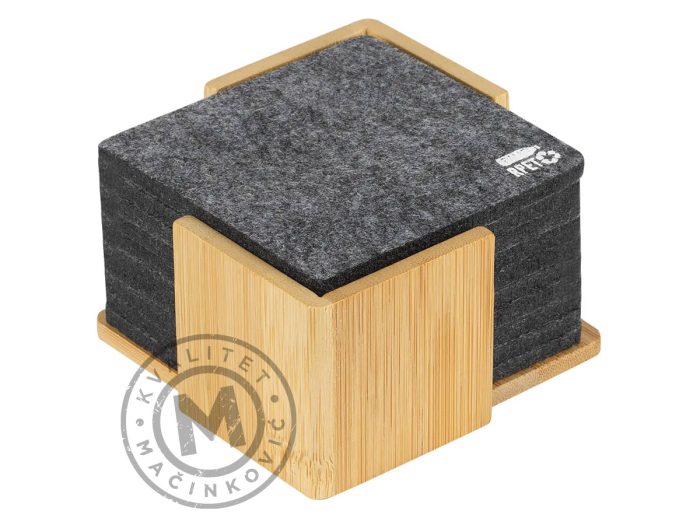 coaster-set-rubik-dark-gray