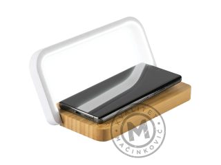 Wireless charger and phone holder with led lamp, Lantern