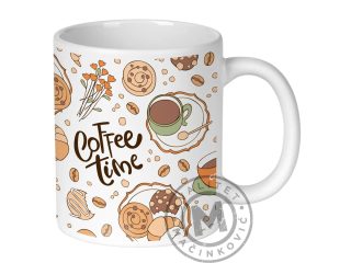 Stoneware sublimation mug, Lassi Matt