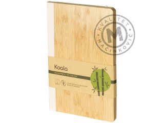 A5 bamboo notebook, Koala