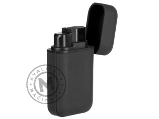 Plastic electronic lighter with double turbo flame, Torch