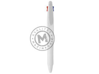 Plastic ball pen with two ink color, 2088