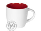 mug berry white red
