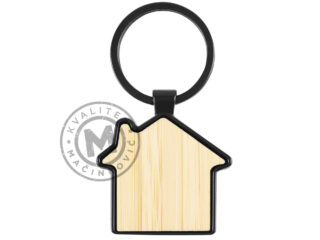 Privezak za ključeve u obliku kuće, House Nero