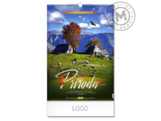 PRIRODA 02-Zidni kalendar: 7 listova, dvomesečni