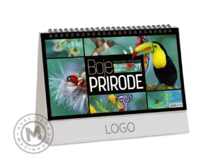 BOJE PRIRODE 29-Stoni kalendar: 13 listova, mesečni