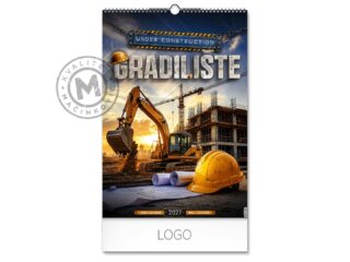 GRADILIŠTE-Zidni kalendar: 7 listova, dvomesečni