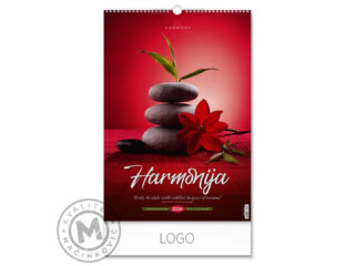 HARMONIJA-Zidni kalendar: 13 listova, mesečni