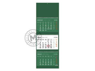 POSLOVNI 73-Zidni kalendar: 3 x 12 listova, tromesečni, trodelni