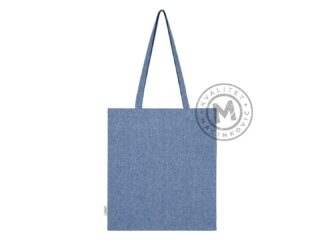 Torba od recikliranog pamuka, 120 g/m2, Naturella Melange 120
