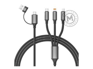USB / Type-C kabl za punjenje i prenos podataka, 6 u 1, 65W, Synergy 6In1