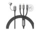 USB / Type-C kabl za punjenje i prenos podataka, 6 u 1, 65W, Synergy 6In1
